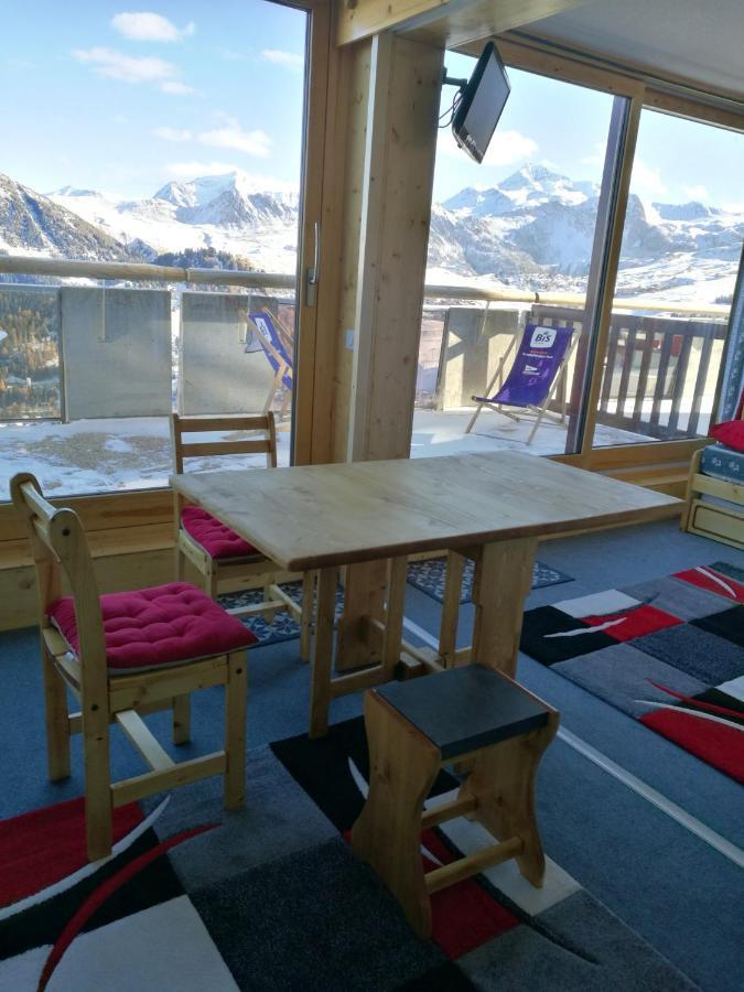 Appartement D'Une Chambre A La Plagne Aime 2000 A 10 M Des Pistes Avec Vue Sur La Ville Et Terrasse Amenagee Macot-la-Plagne 외부 사진