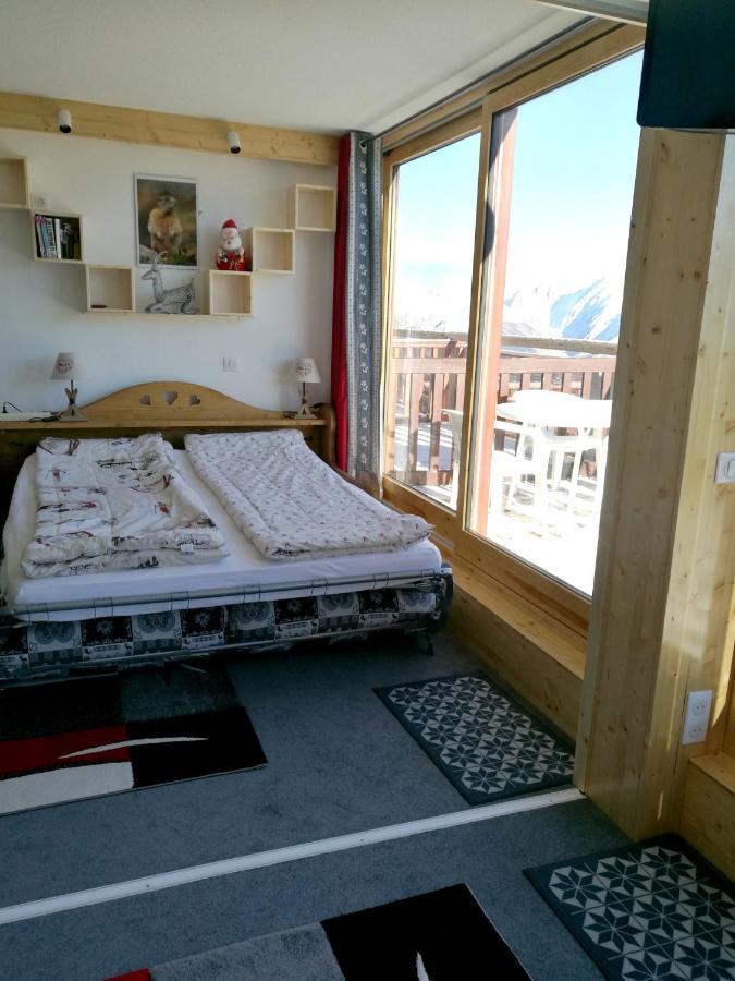 Appartement D'Une Chambre A La Plagne Aime 2000 A 10 M Des Pistes Avec Vue Sur La Ville Et Terrasse Amenagee Macot-la-Plagne 외부 사진